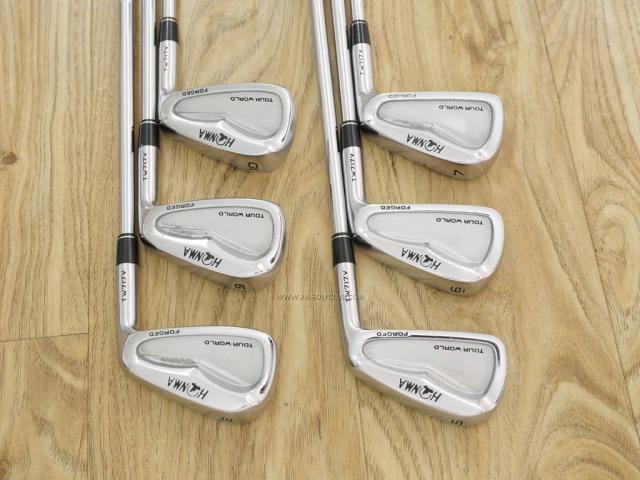 Iron set : Honma : ชุดเหล็ก Honma Tour World TW717V (Forged ปี 2015) มีเหล็ก 5-10 (6 ชิ้น) ก้านเหล็ก NS Pro Flex S