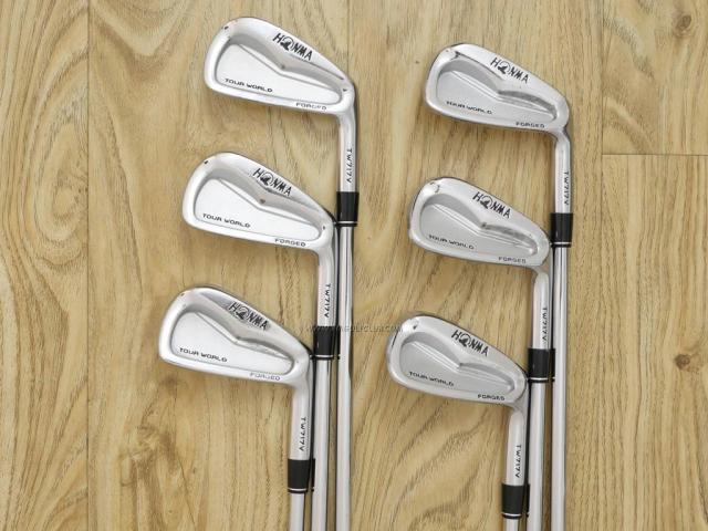 Iron set : Honma : ชุดเหล็ก Honma Tour World TW717V (Forged ปี 2015) มีเหล็ก 5-10 (6 ชิ้น) ก้านเหล็ก NS Pro Flex S