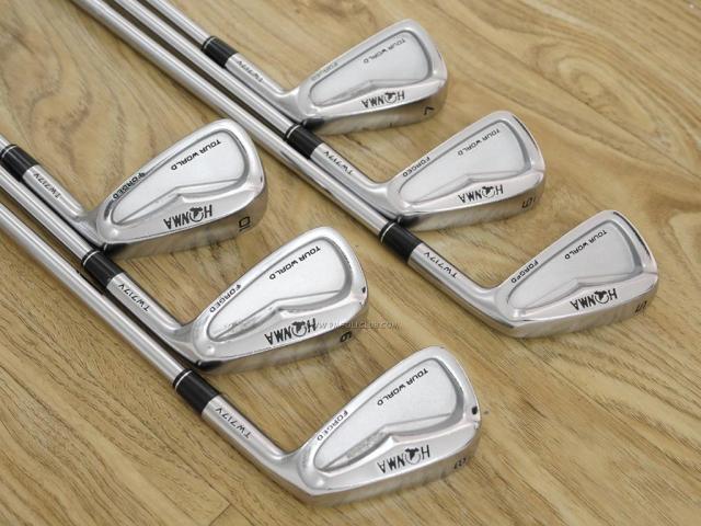 Iron set : Honma : ชุดเหล็ก Honma Tour World TW717V (Forged ปี 2015) มีเหล็ก 5-10 (6 ชิ้น) ก้านเหล็ก NS Pro Flex S