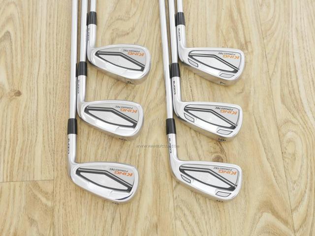 Iron set : Other Brand : ชุดเหล็ก Cobra King Forged TEC มีเหล็ก 5-Pw (6 ชิ้น) ก้านเหล็ก NS Pro 950 Flex R