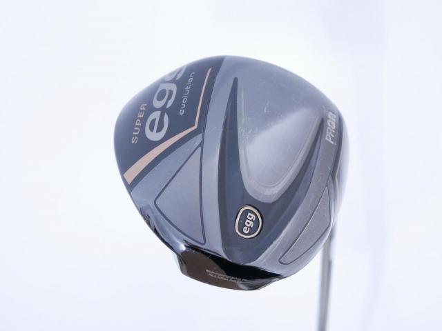Driver : PRGR : ไดรเวอร์ PRGR Super EGG Evolution 500cc. (รุ่นล่าสุด ออกปี 2024 หน้าเด้งเกินกฏ ตีไกลมาก) Loft 10.5 Flex SR (M-40)