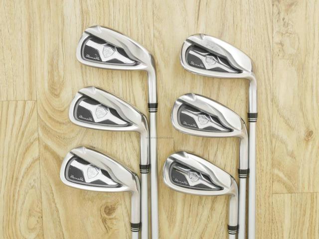 Iron set : Romaro : ชุดเหล็ก Romaro Ray Alpha (ปี 2017 ใบใหญ่ หน้า Titanium) มีเหล็ก 6-Pw,Aw (6 ชิ้น) ก้านกราไฟต์ Fujikura MCI 60 Flex S