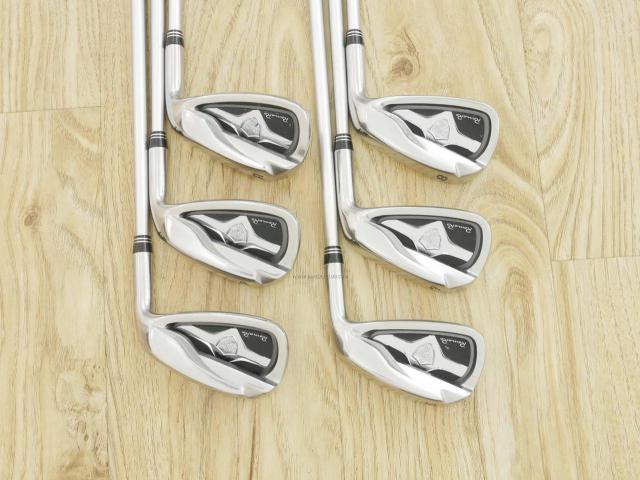 Iron set : Romaro : ชุดเหล็ก Romaro Ray Alpha (ปี 2017 ใบใหญ่ หน้า Titanium) มีเหล็ก 6-Pw,Aw (6 ชิ้น) ก้านกราไฟต์ Fujikura MCI 60 Flex S