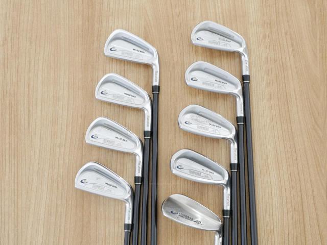 Iron set : Maruman : ชุดเหล็ก Maruman Guiness M Cavity (ฝาแฝด M1 ในตำนานครับ) มีเหล็ก 3-Pw,Sw (9 ชิ้น) ก้านกราไฟต์ Flex R