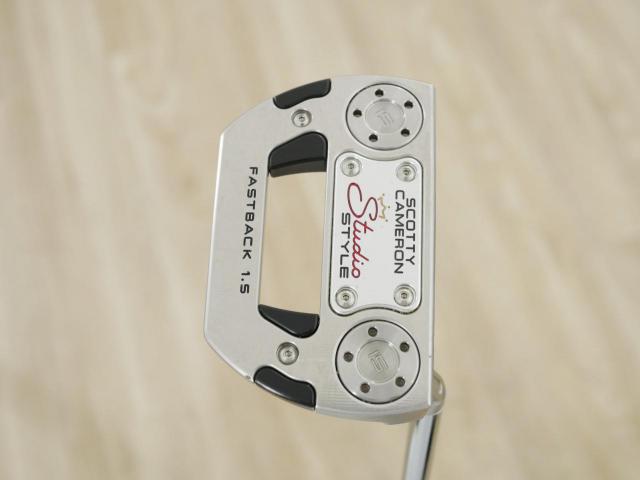 Putter : All : พัตเตอร์ Scotty Cameron Studio Style Fastback 1.5 (ออกปี 2025) ยาว 34 นิ้ว