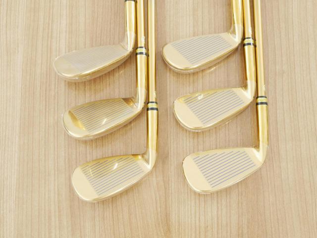 Iron set : Other Brand : **ของใหม่ ยังไม่แกะพลาสติก** ชุดเหล็ก Mutsumi Honma MH777 One Length (ใบใหญ่ ตีง่าย ไกล) มีเหล็ก 5-Pw (6 ชิ้น) ก้านกราไฟต์ Flex R