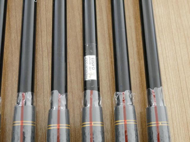 Iron set : Other Brand : **ของใหม่ ยังไม่แกะพลาสติก** ชุดเหล็ก Mutsumi Honma MH777 One Length (ใบใหญ่ ตีง่าย ไกล) มีเหล็ก 5-Pw (6 ชิ้น) ก้านกราไฟต์ Flex R