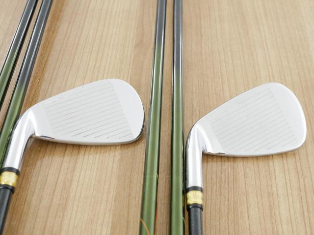 Iron set : Other Brand : ชุดเหล็ก The Roots Kei (ตีง่าย ไกลมากๆ หน้าบางเพียง 1.7 มิล เด้งมาก) มีเหล็ก 5-Pw (6 ชิ้น) ก้านกราไฟต์ Flex SR