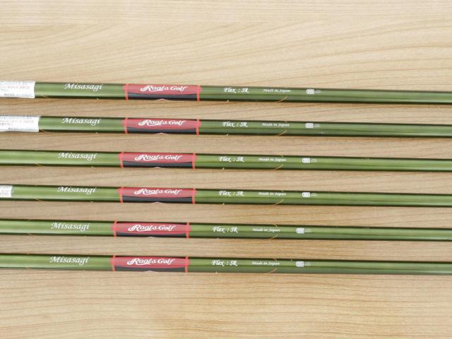 Iron set : Other Brand : ชุดเหล็ก The Roots Kei (ตีง่าย ไกลมากๆ หน้าบางเพียง 1.7 มิล เด้งมาก) มีเหล็ก 5-Pw (6 ชิ้น) ก้านกราไฟต์ Flex SR