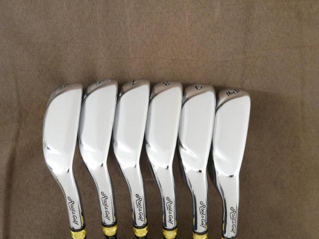 Iron set : Other Brand : ชุดเหล็ก The Roots Kei (ตีง่าย ไกลมากๆ หน้าบางเพียง 1.7 มิล เด้งมาก) มีเหล็ก 5-Pw (6 ชิ้น) ก้านกราไฟต์ Flex SR