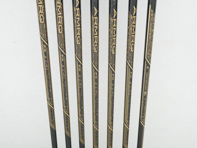Iron set : Honma : ชุดเหล็ก Honma Beres 09 Forged Black (รุ่นล่าสุด ออกปี 2024 สวยมากๆ) มีเหล็ก 7-11,Aw,Sw (7 ชิ้น เทียบเท่า 6-Pw,Aw,Sw) ก้าน ARMRQ FX Flex R