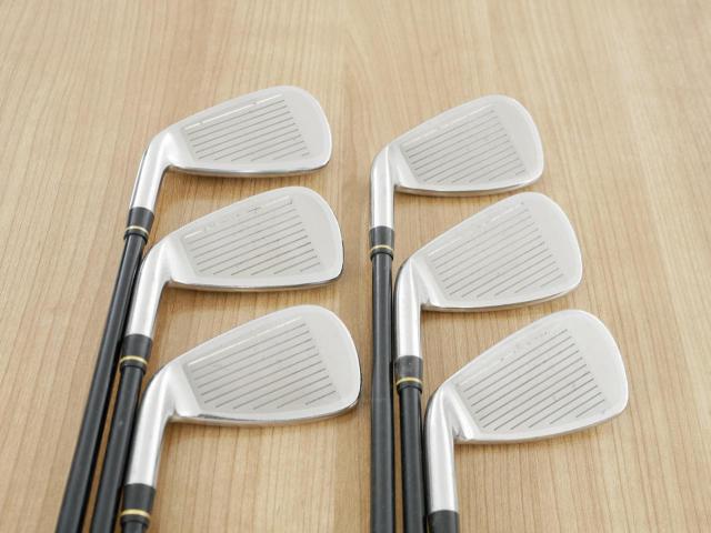 Iron set : Honma : ชุดเหล็ก Honma AMAZING Spec II (หน้าเด้ง โกงองศาสุดๆ ไกลที่สุด) มีเหล็ก 6-11 (6 ชิ้น ระยะเทียบเท่า 5-Pw) ก้าน AMAZING SPEC Feather & Feather FLex R