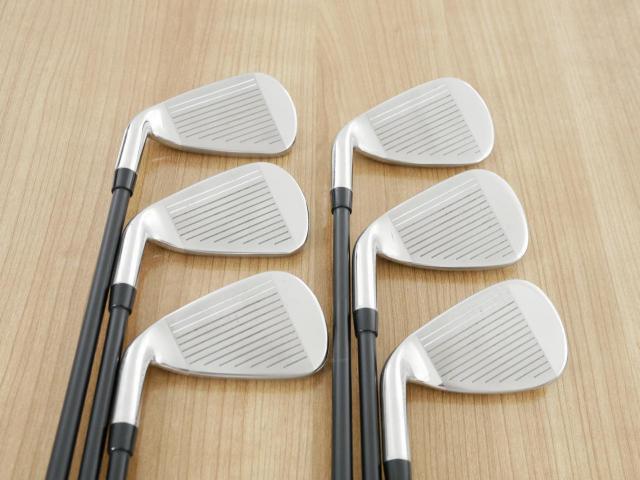 Iron set : Callaway : ชุดเหล็ก Callaway Rogue ST Max OS (ออกปี 2022 ตีง่ายสุดๆ ไกลสุดๆ) มีเหล็ก 5-Pw (6 ชิ้น) ก้านกราไฟต์ Fujikura VENTUS 5 Flex R