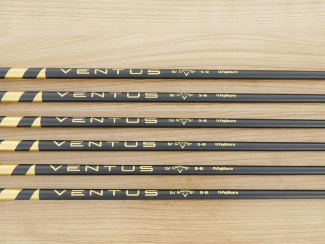 Iron set : Callaway : ชุดเหล็ก Callaway Rogue ST Max OS (ออกปี 2022 ตีง่ายสุดๆ ไกลสุดๆ) มีเหล็ก 5-Pw (6 ชิ้น) ก้านกราไฟต์ Fujikura VENTUS 5 Flex R