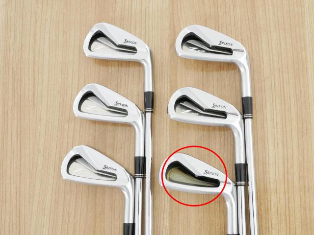 Iron set : Other Brand : **มีตำหนิ** ชุดเหล็ก Srixon Z545 Forged มีเหล็ก 5-Pw (6 ชิ้น) ก้านเหล็ก NS Pro 980 Flex S