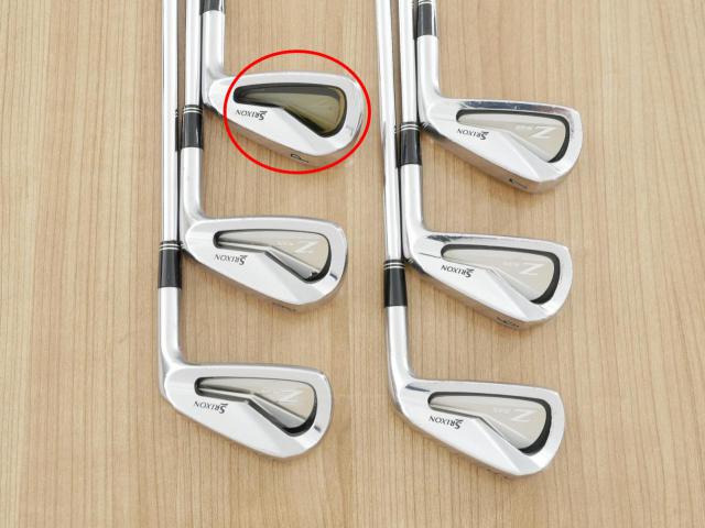 Iron set : Other Brand : **มีตำหนิ** ชุดเหล็ก Srixon Z545 Forged มีเหล็ก 5-Pw (6 ชิ้น) ก้านเหล็ก NS Pro 980 Flex S