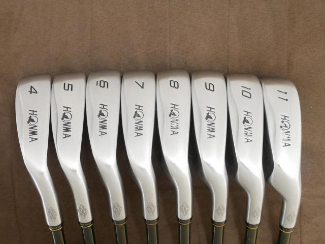 Iron set : Honma : ชุดเหล็ก Honma Beres MG602 (เหมาะกับซีเนียร์) มีเหล็ก 4-11 (8 ชิ้น) ก้าน ARMRQ UD45 Flex R (2 ดาว)