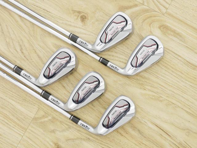 Iron set : Honma : ชุดเหล็ก Honma Bezeal 535 (ปี 2019 รุ่นนี้ใบใหญ่ที่สุดของ Honma) มีเหล็ก 6-10 (5 ชิ้น) ก้านเหล็ก NS Pro 950 Flex S
