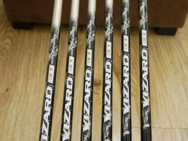 Iron set : Honma : ชุดเหล็ก Honma Tour World TW727P (Forged ออกปี 2016) มีเหล็ก 5-10 (6 ชิ้น) ก้านกราไฟต์ Honma Vizard I55 Flex R