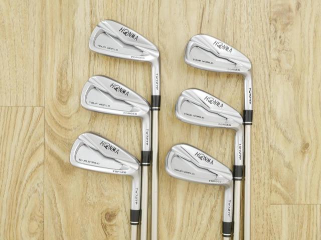 Iron set : Honma : ชุดเหล็ก Honma Tour World TW727P (Forged ออกปี 2016) มีเหล็ก 5-10 (6 ชิ้น) ก้านกราไฟต์ Honma Vizard I55 Flex R