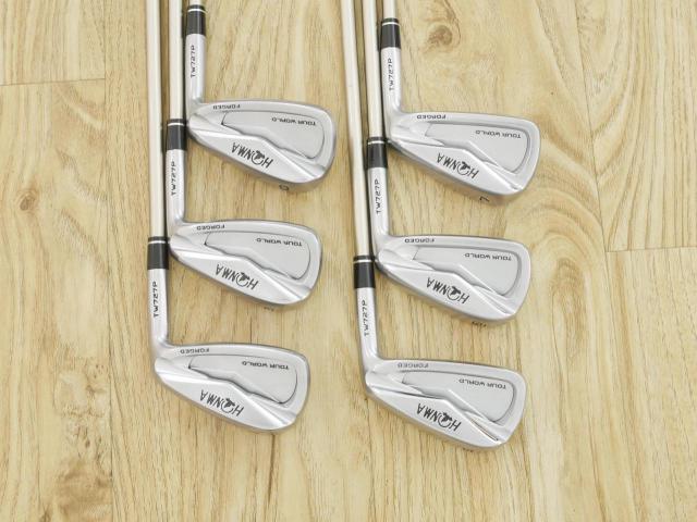 Iron set : Honma : ชุดเหล็ก Honma Tour World TW727P (Forged ออกปี 2016) มีเหล็ก 5-10 (6 ชิ้น) ก้านกราไฟต์ Honma Vizard I55 Flex R