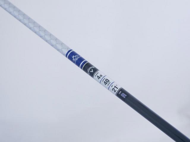 Fairway Wood : callaway : ไม้กระเทย Callaway Paradym AI Smoke MAX FAST (รุ่นปี 2024 Japan Spec.) Loft 21 ก้าน Mitsubishi TENSEI 40 Flex R