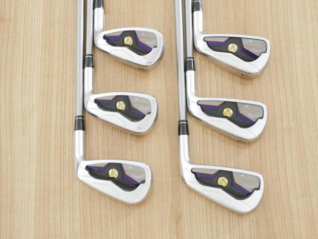 Iron set : Callaway : ชุดเหล็ก Callaway Legacy V (Forged) มีเหล็ก 5-Pw (6 ชิ้น) ก้านกราไฟต์ Flex SR