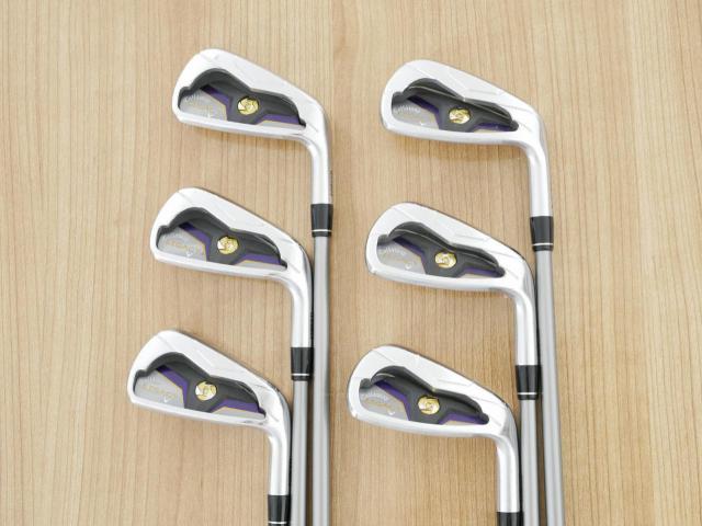 Iron set : Callaway : ชุดเหล็ก Callaway Legacy V (Forged) มีเหล็ก 5-Pw (6 ชิ้น) ก้านกราไฟต์ Flex SR