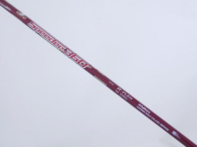 Fairway Wood : Katana : ไม้กระเทย Katana Voltio IV Black (รุ่นปี 2016) Loft 22 ก้าน Fujikura Speeder 360 Flex R