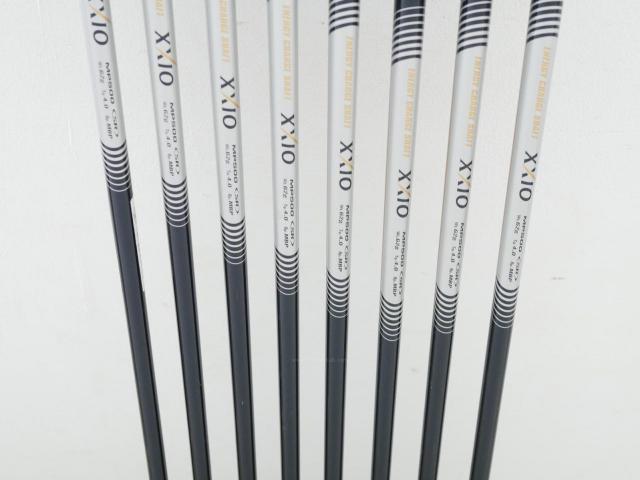 Iron set : XXIO : ชุดเหล็ก XXIO Impact Power Matching 5 มีเหล็ก 5-Pw,Aw,Sw (8 ชิ้น) ก้านกราไฟต์ MP-500 Flex SR