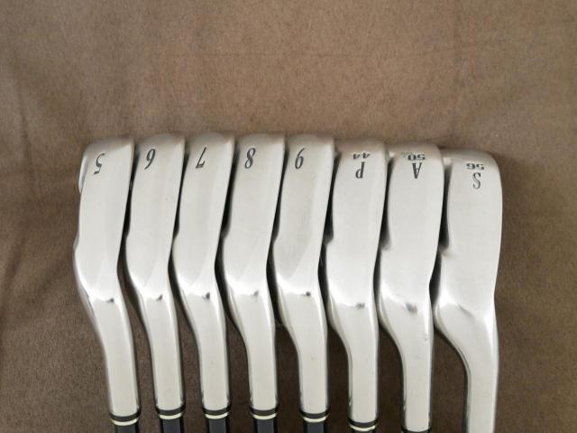 Iron set : XXIO : ชุดเหล็ก XXIO Impact Power Matching 5 มีเหล็ก 5-Pw,Aw,Sw (8 ชิ้น) ก้านกราไฟต์ MP-500 Flex SR
