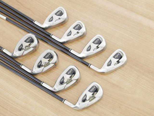Iron set : XXIO : ชุดเหล็ก XXIO Impact Power Matching 5 มีเหล็ก 5-Pw,Aw,Sw (8 ชิ้น) ก้านกราไฟต์ MP-500 Flex SR
