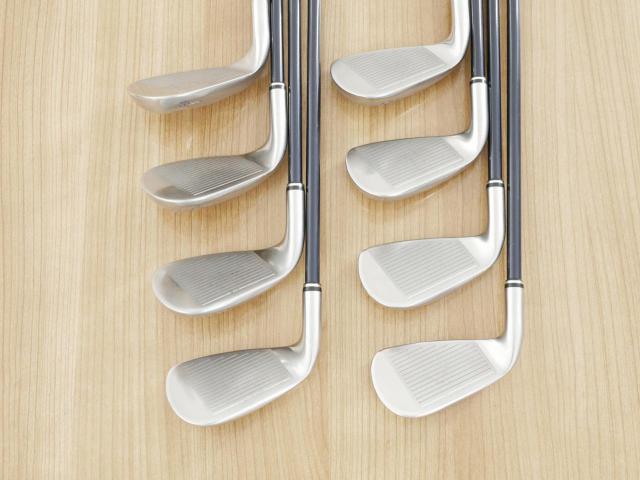 Iron set : XXIO : ชุดเหล็ก XXIO Impact Power Matching 5 มีเหล็ก 5-Pw,Aw,Sw (8 ชิ้น) ก้านกราไฟต์ MP-500 Flex SR