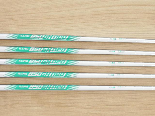 Iron set : Yamaha : ชุดเหล็ก Yamaha Inpres DriveStar (ออกปี 2023 ตีไกลที่สุด ไกลกว่าเหล็กทั่วไป 2 เบอร์ หน้าเด้งมากๆ) มีเหล็ก 6-Pw (5 ชิ้น) ก้านเหล็ก NS Pro 850 Neo Flex S