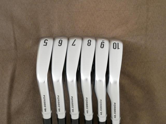 Iron set : Callaway : ชุดเหล็ก Callaway APEX CB Forged (ออกปี 2024) มีเหล็ก 5-10 (6 ชิ้น) ก้านเหล็ก Dynamic Gold 115 MID S200