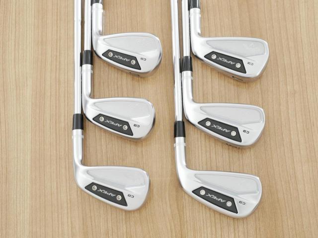 Iron set : Callaway : ชุดเหล็ก Callaway APEX CB Forged (ออกปี 2024) มีเหล็ก 5-10 (6 ชิ้น) ก้านเหล็ก Dynamic Gold 115 MID S200
