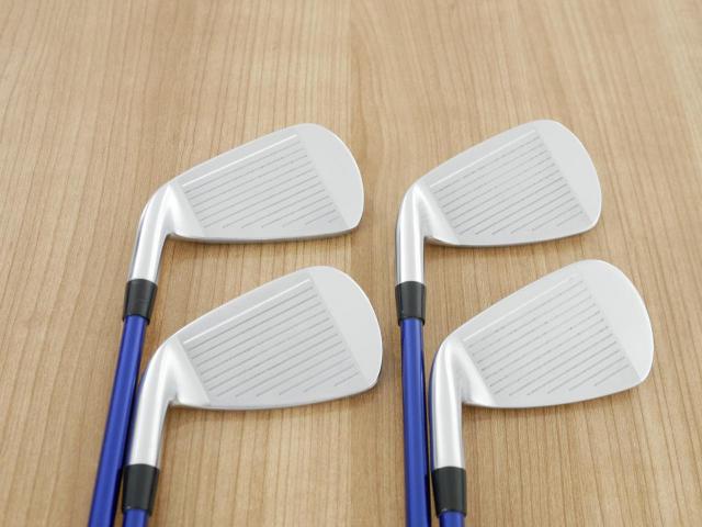 Iron set : Yamaha : ชุดเหล็ก Yamaha Inpres DriveStar (ออกปี 2023 ตีไกลที่สุด ไกลกว่าเหล็กทั่วไป 2 เบอร์ หน้าเด้งมากๆ) มีเหล็ก 7-Pw (4 ชิ้น) ก้านกราไฟต์ Fujikura Speeder NX M423i Flex SR