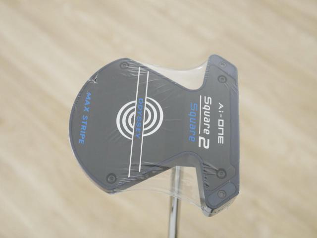 Putter : All : **ของใหม่ ยังไม่แกะพลาสติก** พัตเตอร์ Odyssey Ai-ONE Square 2 Square Max Stripe (ออกปี 2025) ก้าน Stroke LAB 90 ยาว 34 นิ้ว