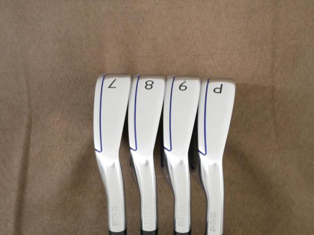 Iron set : Yamaha : ชุดเหล็ก Yamaha Inpres DriveStar (ออกปี 2023 ตีไกลที่สุด ไกลกว่าเหล็กทั่วไป 2 เบอร์ หน้าเด้งมากๆ) มีเหล็ก 7-Pw (4 ชิ้น) ก้านกราไฟต์ Fujikura Speeder NX M423i Flex SR