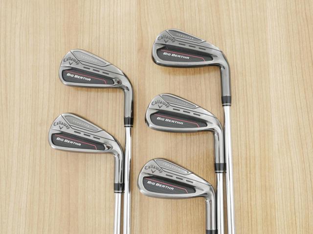 Iron set : Callaway : ชุดเหล็ก Callaway Big Bertha (ออกปี 2023 ตีง่ายที่สุดของ Callaway) มีเหล็ก 6-Pw (5 ชิ้น) ก้านเหล็ก NS Pro 950 Neo Flex S