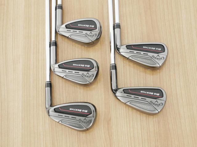 Iron set : Callaway : ชุดเหล็ก Callaway Big Bertha (ออกปี 2023 ตีง่ายที่สุดของ Callaway) มีเหล็ก 6-Pw (5 ชิ้น) ก้านเหล็ก NS Pro 950 Neo Flex S