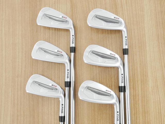 Iron set : Ping : ชุดเหล็ก Ping S55 มีเหล็ก 5-Pw (6 ชิ้น) ก้านเหล็ก KBS Tour 110 Flex R