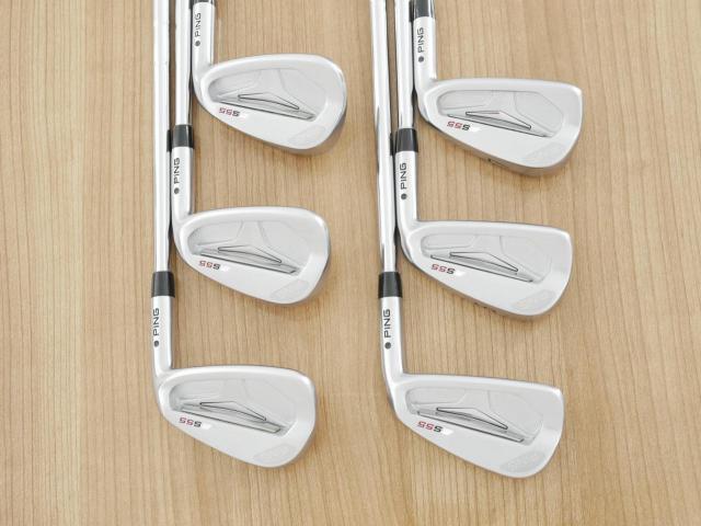 Iron set : Ping : ชุดเหล็ก Ping S55 มีเหล็ก 5-Pw (6 ชิ้น) ก้านเหล็ก KBS Tour 110 Flex R