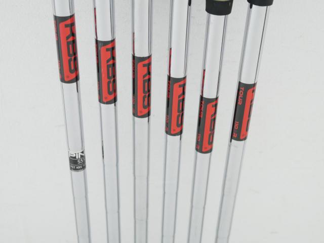 Iron set : Ping : ชุดเหล็ก Ping S55 มีเหล็ก 5-Pw (6 ชิ้น) ก้านเหล็ก KBS Tour 110 Flex R