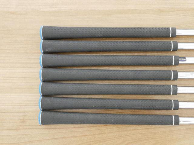 Iron set : PRGR : ชุดเหล็กกระเทย PRGR NEW Egg Forged (รุ่นปี 2020 ตีง่ายและไกลมากๆ เด้งสุดๆ COR 0.82) มีเหล็ก 5-Pw,Aw (7 ชิ้น) ก้านเหล็ก NS Pro Modus 105 Flex S