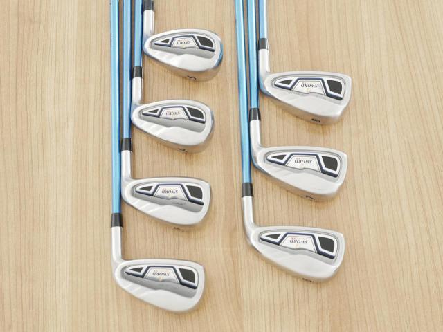 Iron set : Katana : ชุดเหล็ก Katana Sword Izu Max VX (หน้าเด้ง) มีเหล็ก 6-Pw,Aw,Sw (7 ชิ้น) ก้านกราไฟต์ Fujikura Speeder 589 Flex SR