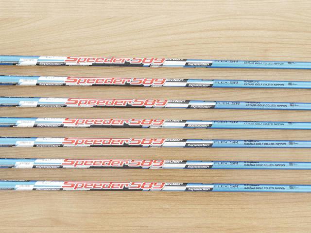 Iron set : Katana : ชุดเหล็ก Katana Sword Izu Max VX (หน้าเด้ง) มีเหล็ก 6-Pw,Aw,Sw (7 ชิ้น) ก้านกราไฟต์ Fujikura Speeder 589 Flex SR