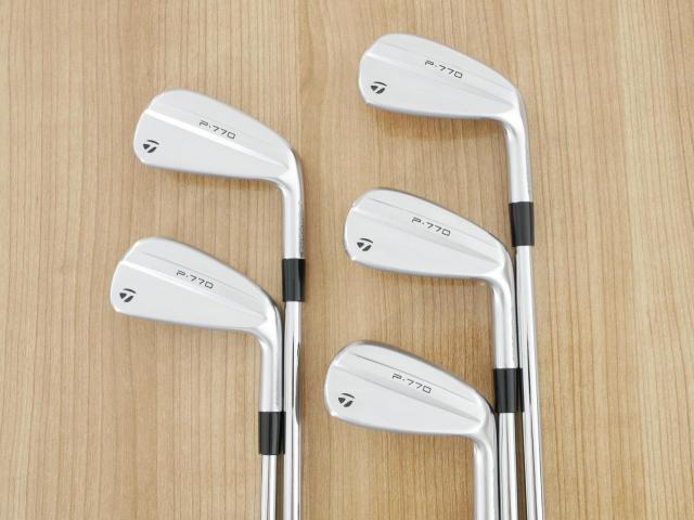 Iron set : Taylormade : ชุดเหล็ก Taylormade P770 Forged (รุ่นล่าสุด ออกปี 2024 นุ่ม แน่น) มีเหล็ก 6-Pw (5 ชิ้น) ก้านเหล็ก NS Pro Modus 105 Flex S