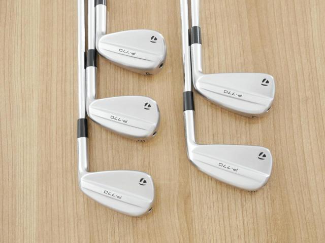 Iron set : Taylormade : ชุดเหล็ก Taylormade P770 Forged (รุ่นล่าสุด ออกปี 2024 นุ่ม แน่น) มีเหล็ก 6-Pw (5 ชิ้น) ก้านเหล็ก NS Pro Modus 105 Flex S