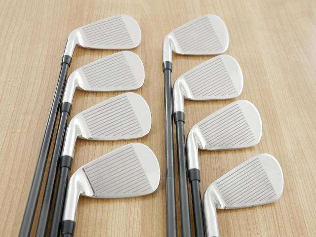 Iron set : Callaway : ชุดเหล็ก Callaway Paradym Ai Smoke HL (ออกปี 2024 ตีง่ายมาก ไกล Japan Spec.) มีเหล็ก 6-Pw,Aw,Gw,Sw (8 ชิ้น) ก้านกราไฟต์ Mitsubishi TENSEI 50 Flex R